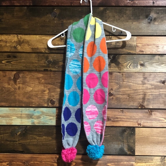 Double-Sided Colorful Knit Winter Scarf - Picture 2 of 4